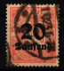 Deutsches Reich Dienstmarken 90 Gestempelt Geprüft Infla BPP #HJ780 - Dienstmarken