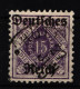 Deutsches Reich Dienstmarken 54 Gestempelt Geprüft Infla BPP #HJ749 - Dienstmarken