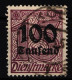 Deutsches Reich Dienstmarken 92 Gestempelt Geprüft Infla BPP #HJ798 - Dienstmarken