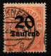 Deutsches Reich Dienstmarken 90 Gestempelt Geprüft Infla BPP #HJ784 - Dienstmarken