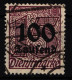 Deutsches Reich Dienstmarken 92 Gestempelt Geprüft Infla BPP #HJ796 - Service