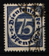 Deutsches Reich Dienstmarken 69 Gestempelt Geprüft Infla BPP #HJ764 - Dienstmarken