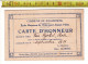 68060 - COMMUNE DE SCHAERBEEK ECOLE MOYENNE DE L ETAT POUR JEUNNES FILLES - CARTE D HONNEUR - Membership Cards