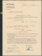 Guerre 40-45 - Document Officiel (tribunal D'instance) Franchise + Cachet Malmedy C Avec Croix (1942) > Hauset / Canton - Weltkrieg 1939-45 (Briefe U. Dokumente)