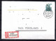 MiNr. 1381; Sehenswürdigkeiten: Rolandsäule, Bremen, Auf Portoger. E-Brief Von Beratzhausen Nach Friedland; B-1960 - Covers & Documents