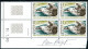 TAAF - N°89 & 90 - LEOPARD DES MERS - 2 BLOCS DE 4 - COINS DATES - SIGNE P. BEQUET - Unused Stamps