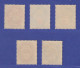 Dt. Reich 1929 Nothilfe Landeswappen Mi.-Nr. 430-434 Postfrisch ** - Unused Stamps