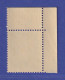 Dt. Reich 1928 Reichspräsident Ebert 8 Pf Mi.-Nr. 412X Eckrandstück OL ** - Unused Stamps