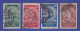 Dt. Reich 1924 Nothilfe Heilige Elisabeth Mi.-Nr. 351-354 Gestempelt - Used Stamps