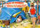 ILLUSTRATEUR - R. ALLOUIN - EN PLEIN AIR - "FINIES LES VACANCES" - HUMORISTIQUE - Other & Unclassified