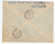 1950 Repubblica STORIA POSTALE Busta Affr. 20+20+20+5 Cat. +210 & VALORI GEMELLI X3 - 1946-60: Marcophilie