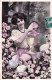 Carte Fantaisie -  JOYEUSES PAQUES  - Femme - Lady - Frau - Ostern