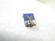 NO PIN'S  VIEILLE  BROCHE   BLASON   MENTON  DEFENSOR  Email Grand Feu   Cuivre - Steden