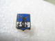 NO PIN'S  VIEILLE  BROCHE   BLASON   MENTON  DEFENSOR  Email Grand Feu   Cuivre - Villes