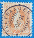 Zu  66C / Mi 58XC / YT 71 11½/11 Marque De Contrôle Large Obl. AFFELTRANGEN 10.11.94 LUXE Voir Image Et Description - Used Stamps