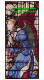 R418622 Kings College Chapel. Cambridge. Detail From Window XVIII. The Angel Rap - Monde