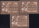 3x Essen: 1 Mio., 10 + 100 Millionen Ruhrtaler - [11] Local Banknote Issues