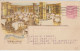 CANADA - 1915 - CP ENTIER ILLUSTREE PUB. PACIFIC RAILWAY COMPANY (DINING ROOM GARE) ! De MONTREAL => MARSEILLE - 1903-1954 Könige
