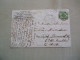 Carte Postale Ancienne En Relief 1907 NOUS VOUS APPORTONS LE BONHEUR Fleurs Et Colombes - Other & Unclassified