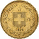 Suisse, 20 Francs, 1896, Bern, Or, TTB, KM:31.3 - Andere & Zonder Classificatie