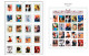 Delcampe - COLOR PRINTED USA 2000-2004 STAMP ALBUM PAGES (88 Illustrated Pages) >> FEUILLES ALBUM - Afgedrukte Pagina's