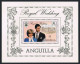 Anguilla 444-446,447,MNH.Michel 442-444,Bl38. Wedding 1981:Prince Charles,Diana. - Anguilla (1968-...)