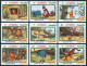 Anguilla 511-519,520,MNH.Michel 515-523,Bl.46. 1982,Walt Disney Winnie Pooh. - Anguilla (1968-...)