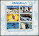 Anguilla 375-380, 380a, MNH. Mi 373-378,Bl.30. Olympics Lake Placid-1980. Hockey - Anguilla (1968-...)