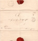 Braunschweig 1846, Fingerhut-K1 VORSFELDE M. Hds. Datum Auf Brief M. Cito! - Prephilately