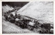 Litauen Russland, Dt. Kolonnen Am Engpass Bei Wilna, 1917 M. FP Gebr. Sw-AK - Feldpost (Portofreiheit)