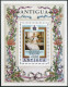 Antigua 584-585 Sheets,386,MNH.Mi 589-590,Bl.50. Queen Mother Elizabeth,80,1980. - Antigua En Barbuda (1981-...)