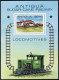 Antigua 602-605 Gutter, 606, MNH. Sugar-cane Railway, 1981. Factory, Train Yard. - Antigua Et Barbuda (1981-...)