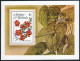 Antigua 755-758,759,MNH.Michel 761-764,765 Bl.76. Congress UPU-110.Local Flowers - Antigua Und Barbuda (1981-...)