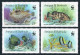 Antigua 1005-1012, 1013-1014, MNH. Mi 1010-1019 Bl.123-124. WWF 1987. Fish,Birds - Antigua En Barbuda (1981-...)