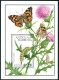Antigua 1409-1410, MNH. Mi Bl.199-200. Butterflies Monarch, Painted Lady, 1991. - Antigua Und Barbuda (1981-...)