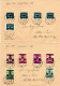 Generalgouvernement, Alle 26 Aufdruckwerte Kpl. Auf 6 Briefen Von Grodzisk - Occupation 1938-45