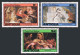 Antigua 524-527,MNH.Michel 525-528,Bl.39. Christmas 1978,Paintings By Rubens. - Antigua Et Barbuda (1981-...)