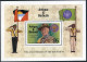 Antigua 667-671, MNH. Mi 678-681, Bl.64. Boy Scouts-75, 1982. Lord Baden-Powell. - Antigua And Barbuda (1981-...)