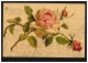 AK Rote Rosen Und Liebesgedicht: So Hold Wie Auf Den Auen, ... AMBERG 12.2.1902 - Other & Unclassified