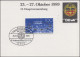 Deutscher Bundeswehrverband DBW 40 Jahre Bundesrepublik Klappkarte SSt Bonn 1989 - Other & Unclassified