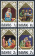 Bahamas 416-419,419a,MNH.Michel 424-427,Bl.22. Christmas 1977,Creche Figurines. - Bahamas (1973-...)