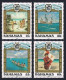 Bahamas 749-752,753,MNH.Discovery Of America-500,1992.Lucayans,Monument:Columbus - Bahamas (1973-...)
