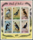 Belize 500 Af-501 Ab,MNH. Birds 1980.Jabiru,Antshrike,Flycatcher,Puff-bird,Eagle - Belize (1973-...)