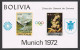 Bolivia C318a-C319a Sheets,MNH.Mi Bl.34-35,MNH. Olympics Sapporo-1972.Paintings. - Bolivie