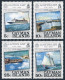 Cayman 522-525, 525a, MNH. Michel 526-529, Bl.15. Lloyd's List 1984. Ships. - Kaimaninseln