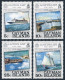 Cayman 522-525,525a,527,MNH. Lloyd's List,Ships.UPU Congress,Hamburg 1984.Ships. - Cayman Islands