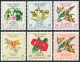 Colombia C420-C425 & Color Varieties, MNH. Michel 910-913,916,925. Flowers 1962. - Kolumbien