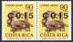 Costa Rica C398 Pair, MNH. Michel 661. Paris Postal Conference, 1964. - Costa Rica