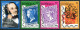 Dominica 608-611,612,MNH.Michel 615-618,Bl.53. Sir Rowland Hill,1979.Stamps. - Dominica (1978-...)