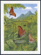 Dominica 768-771,772, MNH. Mi 782-786 Bl.76. Butterflies: Godman's Leaf, Zebra, - Dominica (1978-...)